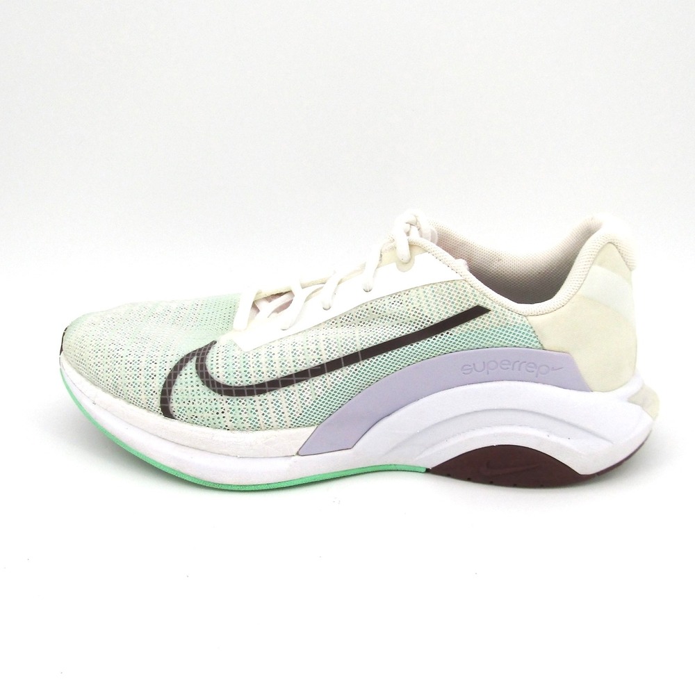 Nike SuperRep ZoomX Women's 9 Training Shoes CK9406-135 Green Running Sneakers